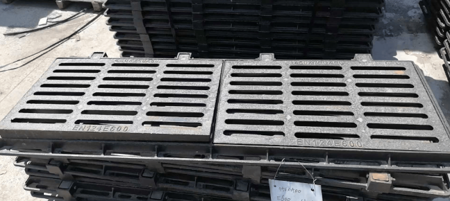 天长球墨铸铁连体双篦展示