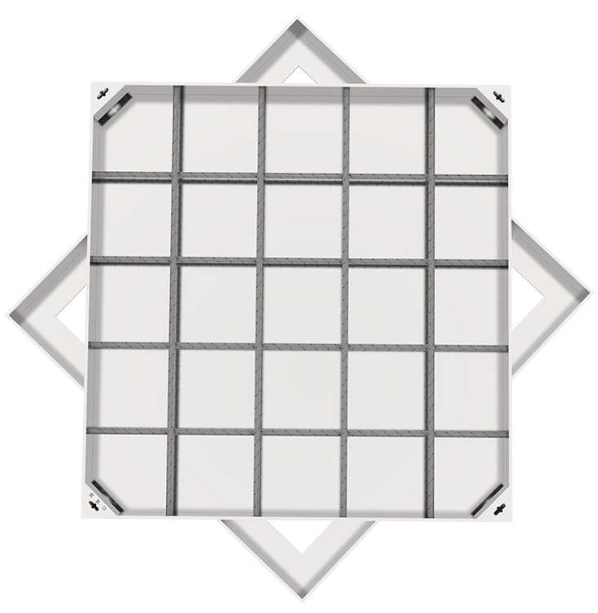 天长不锈钢方井展示